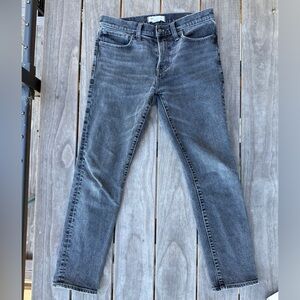 Madewell Men's Slim Jeans in Dark Gray